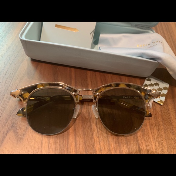 NWT Karen Walker Buccaneer Sunglasses - Picture 3 of 6